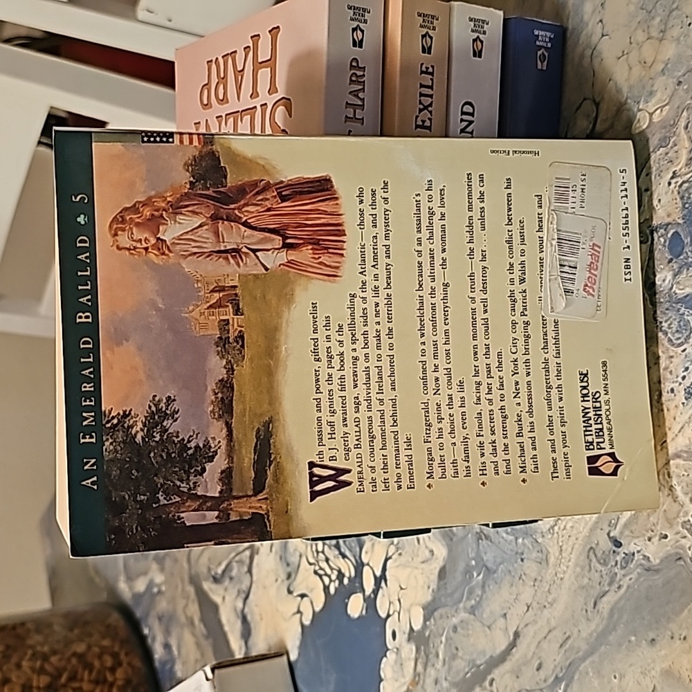 1991-1995 B. J. Hoff, An Emerald Ballad 5 Series Book Edition - Picture 14 of 15
